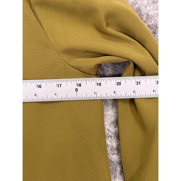 New Stacy London Blazer Small Womens Green Twofer Layered Jacket - Picture 5 of 9